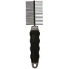 Image de Peigne pour chien anti-puces 68 pins Duvoplus Noir 22,5x5x3 cm 10049