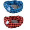 Image de Panier pour chien ovale Duvoplus Ranch Bleu 41x38x20 cm 11948