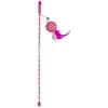 Image de Canne à pêche pour chat balle de paillettes Duvoplus Catchy Rose 45,5x5x5 cm 12063