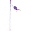 Image de Canne à pêche pour chat balle de paillettes Duvoplus Catchy Violet 46x4x3,5 cm 12064