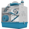 Image de Cage pour furets et rats Duvoplus Loft Benny Noir 91,5x63,5x99 cm 11966