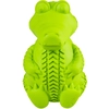 Image de Distributeur de nourriture pour chien crocodile assis en caoutchouc Duvoplus Vert 7,5x9,5x12 cm 12561