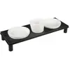 Image de Gamelle pour chien Duvoplus UP Buffet Rectangular Blanc 41x14,5x12 cm 13367