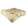Image de Coussin pour chien carré Duvoplus Quadri Beige 72x72x18 cm 13800