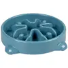 Image de Gamelle pour chien ou chat anti-glouton Duvoplus Bleu 25,5x25,5x5 cm 14293