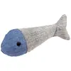 Image de Jouet pour chat poisson et herbe à chat Duvoplus Eco Bleu 13,5x4,5x3 cm 14629