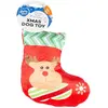 Image de Jouet peluche pour chien chaussette Duvoplus Xmas Rouge 18x15x7 cm 14672