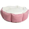 Image de Panier pour chien en velours Duvoplus Hexa Rose 80x80x28 cm 14788