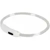 Image de Collier pour chien lumineux Duvoplus Blanc 45x2,5x1 cm 15410