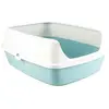 Image de Bac à litière pour chat Duvoplus Macy Eco Blanc 57,5x44x24,5 cm 15906
