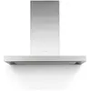 Image de Hotte décorative murale 90cm 524m3/h inox - D7600 - Flat'line - NOVY