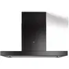 Image de Hotte décorative murale 90cm 620m3/h noir - 7642 - Flat'line - NOVY