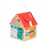 Image de Lilliputiens Maison fermetures en bois - Rouge