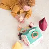 Image de Maison du Loup et des 3 Petits cochons - Jouet en Tissu inspiré du célèbre Conte avec Perso
