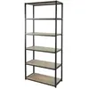 Image de Etagère bibliothèque industrielle Dock - L. 60 x H. 180 cm - Noir