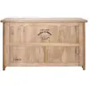 Image de Bar en Bois 3 Tiroirs Theodore 180cm Naturel