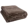 Image de Plaid Imitation Fourrure Cutie 130x180cm Taupe