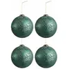 Image de Paris Prix Lot de 4 Boules de Noël Antique 14cm Bleu