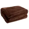 Image de Plaid Imitation Fourrure Cutie 130x180cm Marron