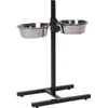 Image de FLAMINGO-Support porte-gamelles chien en H double M   Flamingo