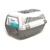 Image de M-pets Cage de transport pour chien Gro Carrier - M - Gris et blanc