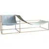 Image de Fauteuil et chaise longue Duo Seat / Bleu / Vert - valerie_objects