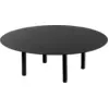 Image de Table basse ronde en métal noir 78 x 25 cm 02 - Serax