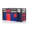 Image de Vipack Rideau de lit bébé Domino - Bleu