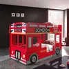 Image de MES Lits superposés "London Bus" - 90x200 cm