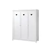 Image de Mes Armoire 3 portes enfant - Blanc