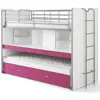 Image de VIPACK Lits superposés BONNY - Fuchsia