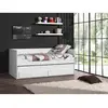Image de Pack - Lit Capitaine Enfant & Étagère Robin 90x200cm Blanc