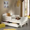 Image de Pack - Lit Évolutif Enfant, Tiroir & Matelas Jumper 90x140cm Blanc