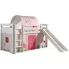 Image de Pack - Lit Enfant, Toboggan, Tente & Tunnel Pino Spring Blanc