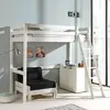 Image de Mes Lit surélevé PINO enfant - Blanc