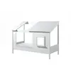 Image de MES HUTTY Cabane 90x200 - Blanc