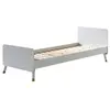 Image de MES Lit 1 place - Blanc 90x200 cm