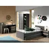 Image de Vipack Armoire Mobile London 2 Tiroirs Anthracite