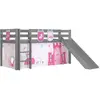 Image de Pack - Lit Enfant Toboggan, Tente & 3 Pochettes Pino Princesse Gris