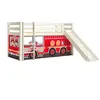 Image de MES Pino Lit avec toboggan - Camion de pompier