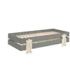 Image de Mes Sommiers empilables lit d'appoint - Gris
