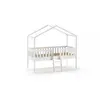 Image de MES Lit cabane ouvert 90x200 cm - Blanc