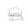 Image de MES Lit cabane Roody 90x200 cm - Blanc