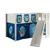 Image de VIPACK Scott Lit mezzanine toboggan blanc