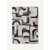 Image de Louis de poortere Tapis géométrique Nuance - 140 x 200 cm - Gris
