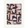 Image de Louis De Poortere Tapis Nuance - Géométrique Rose