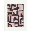 Image de Louis de poortere MODULE DESIGN - TAPIS GÉOMÉTRIQUE NUANCE - 170x240 cm - Rouge