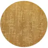 Image de Novatrend LOWLAND - 140x140 cm - Jaune
