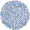 Image de Tapis salon et chambre tissé plat SHADY STONES 140 x 140 cm