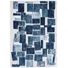 Image de Tapis salon et chambre tissé plat SQUARY 280 x 390 cm